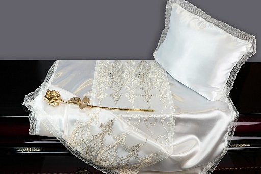 Покрывало в гроб Форте (покрывало, наволочка)