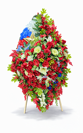 Венок "Триколор"