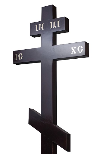 Крест на могилу сосна 95мм