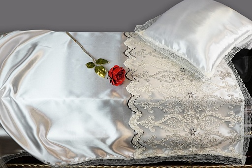 Покрывало в гроб Маэстро (покрывало, наволочка)